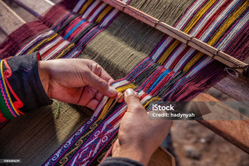 Pure wool, marked simply and honestly, reflects a material shaped by India’s varied climates and sustained by communities where fibre, livelihood, and land remain deeply connected.