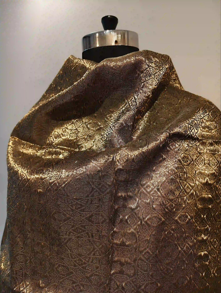 Black & Gold Zari Banarasi Dupatta