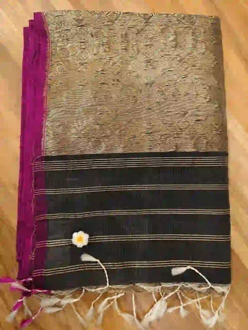Black & Gold Zari Banarasi Dupatta
