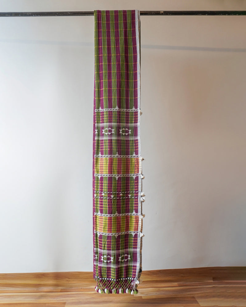 Black Bhujodi Saree With Zaree Pallu
