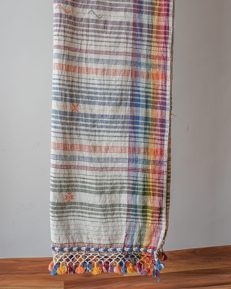Sea Green Kala Cotton Bhujodi Saree