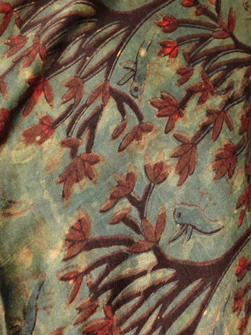 Black Dabu Print Dupatta