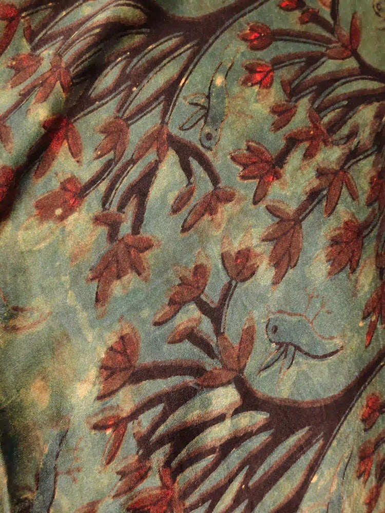 Black Dabu Print Dupatta