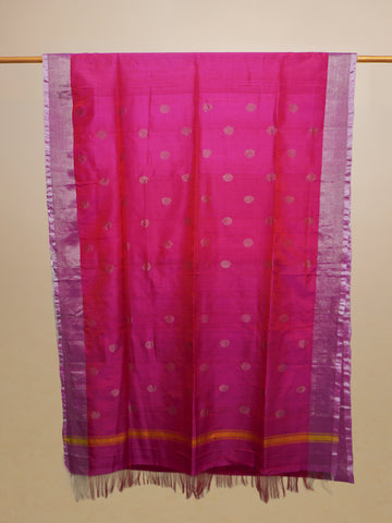 Magenta Upada Silk Saree