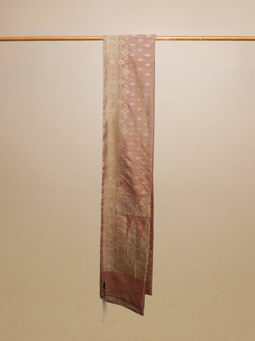 Pastel Pink Banarasi Silk Saree