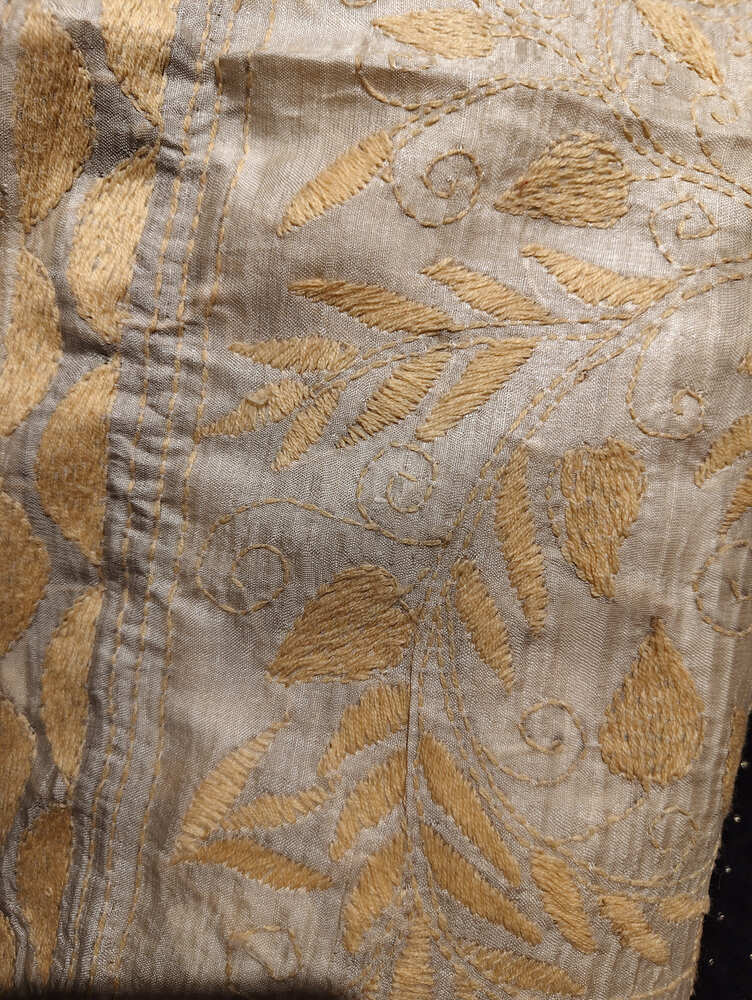 Off White Cream Kantha Stole