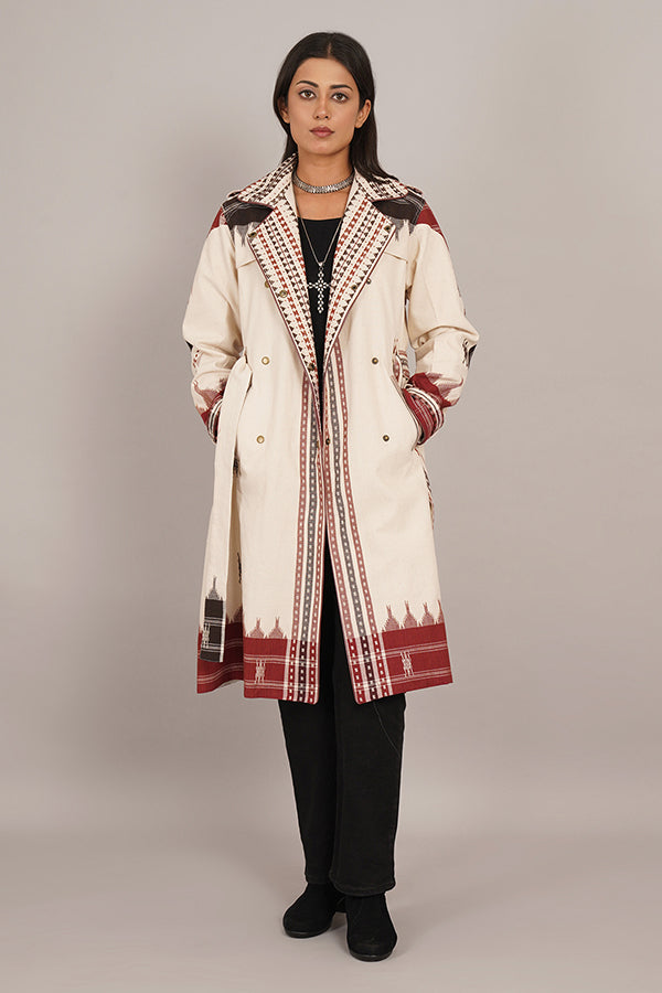 OFF WHITE KOTPAD TRENCH JACKET