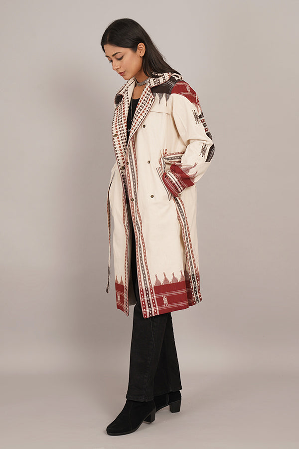 OFF WHITE KOTPAD TRENCH JACKET