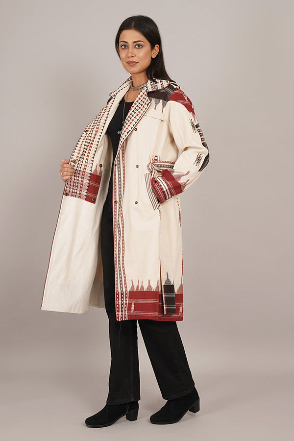 OFF WHITE KOTPAD TRENCH JACKET