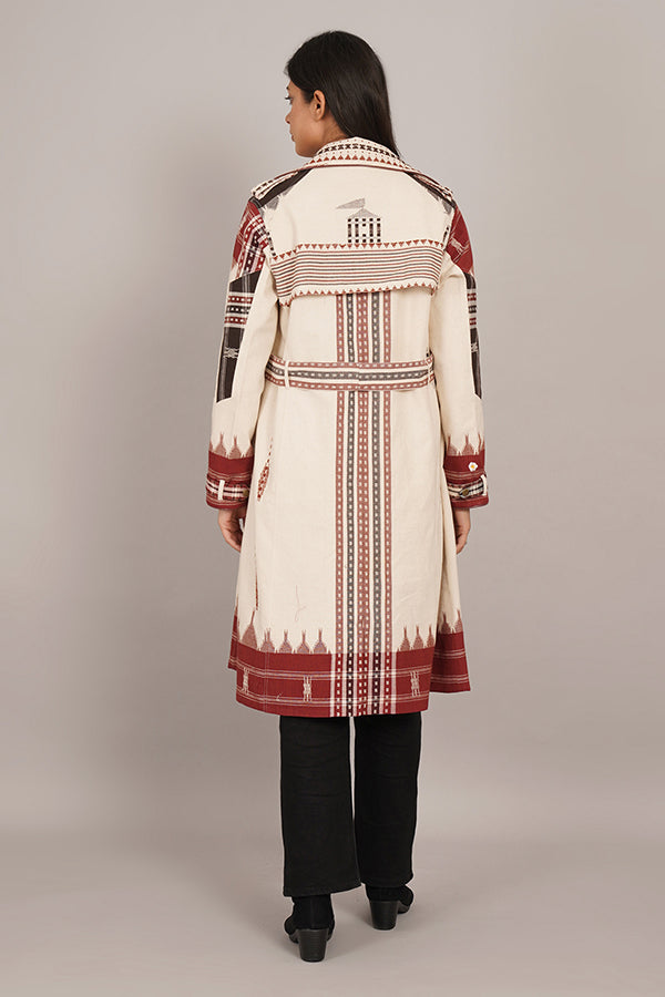 OFF WHITE KOTPAD TRENCH JACKET