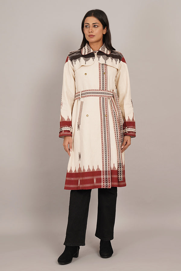 OFF WHITE KOTPAD TRENCH JACKET