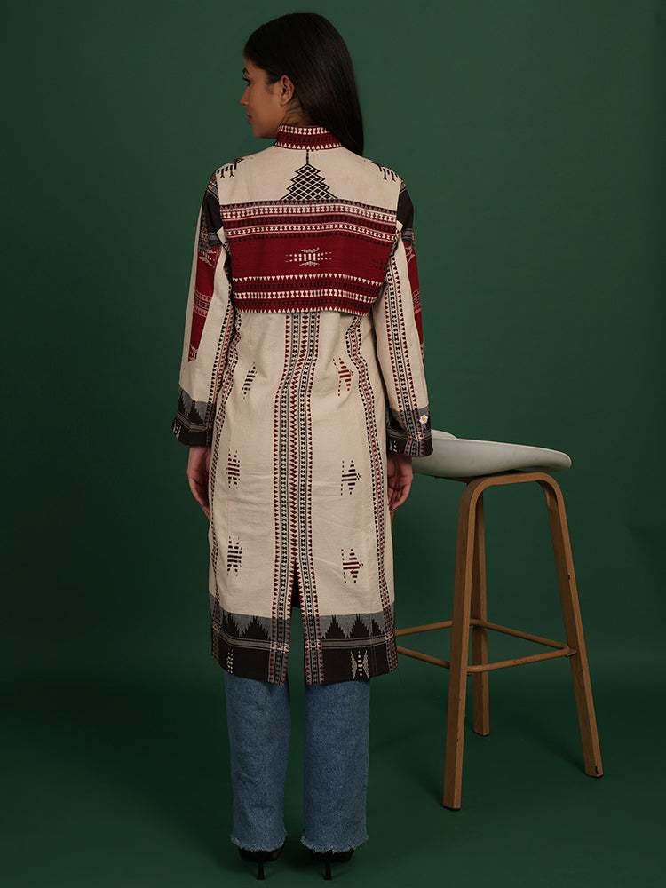 Off White Kotpad Azrak Long Jacket