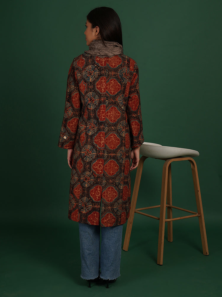 Off White Kotpad Azrak Long Jacket