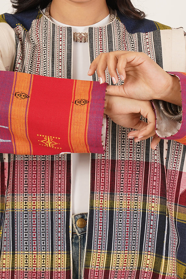 MULTI COLOUR KOTPAD SHORT JACKET