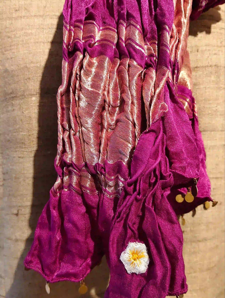 Pink Gharchola Bandhani Dupatta