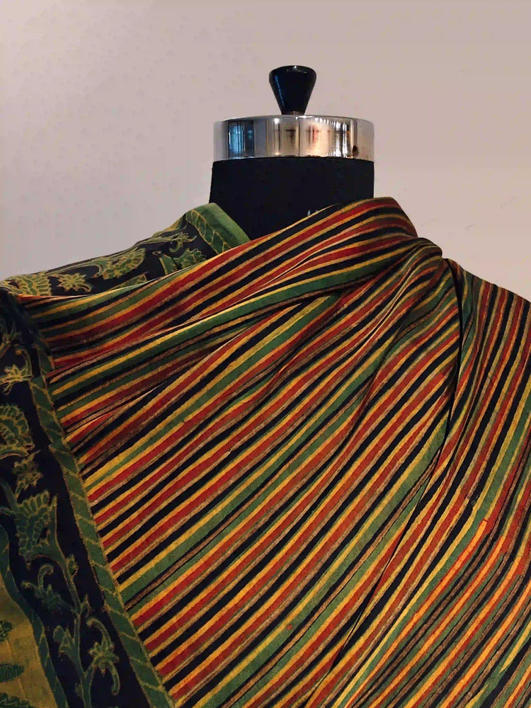 Multicolor Dabu Print Dupatta
