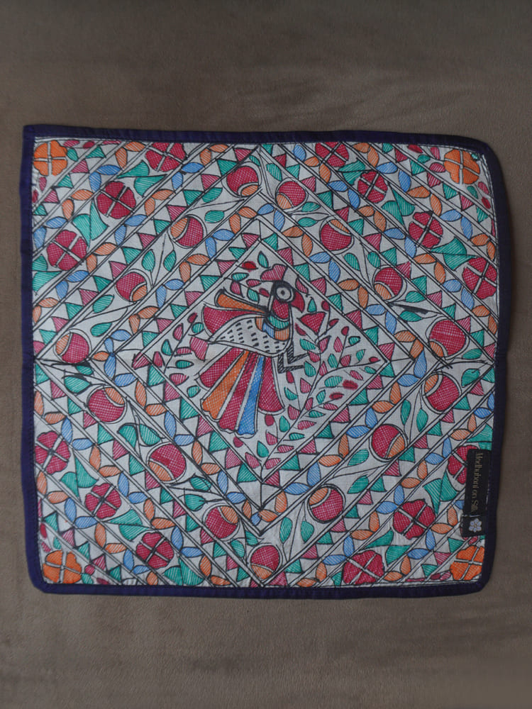 Multiple colours & Cream Single Pocket Square Gift Box