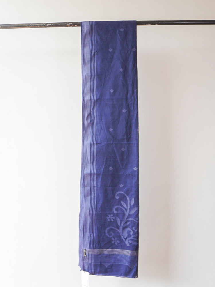 Blue Tamil Nadu South Cotton Saree