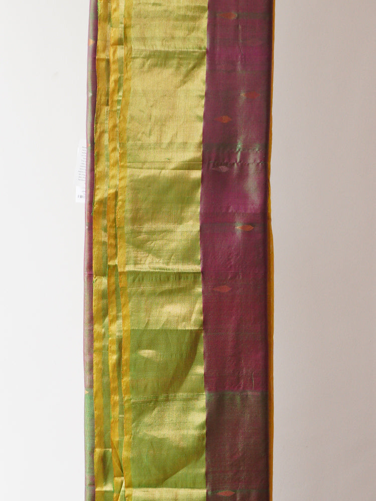 Green Upada Silk Saree