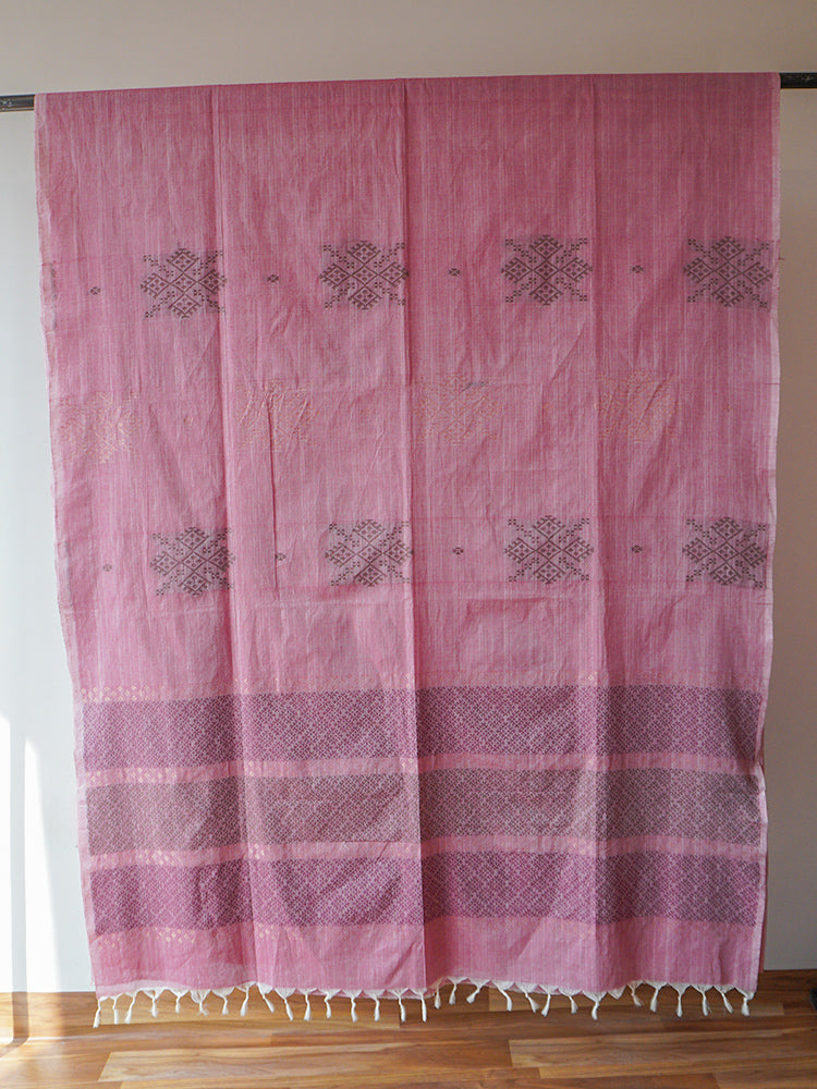 Mauve Tamil Nadu South Cotton