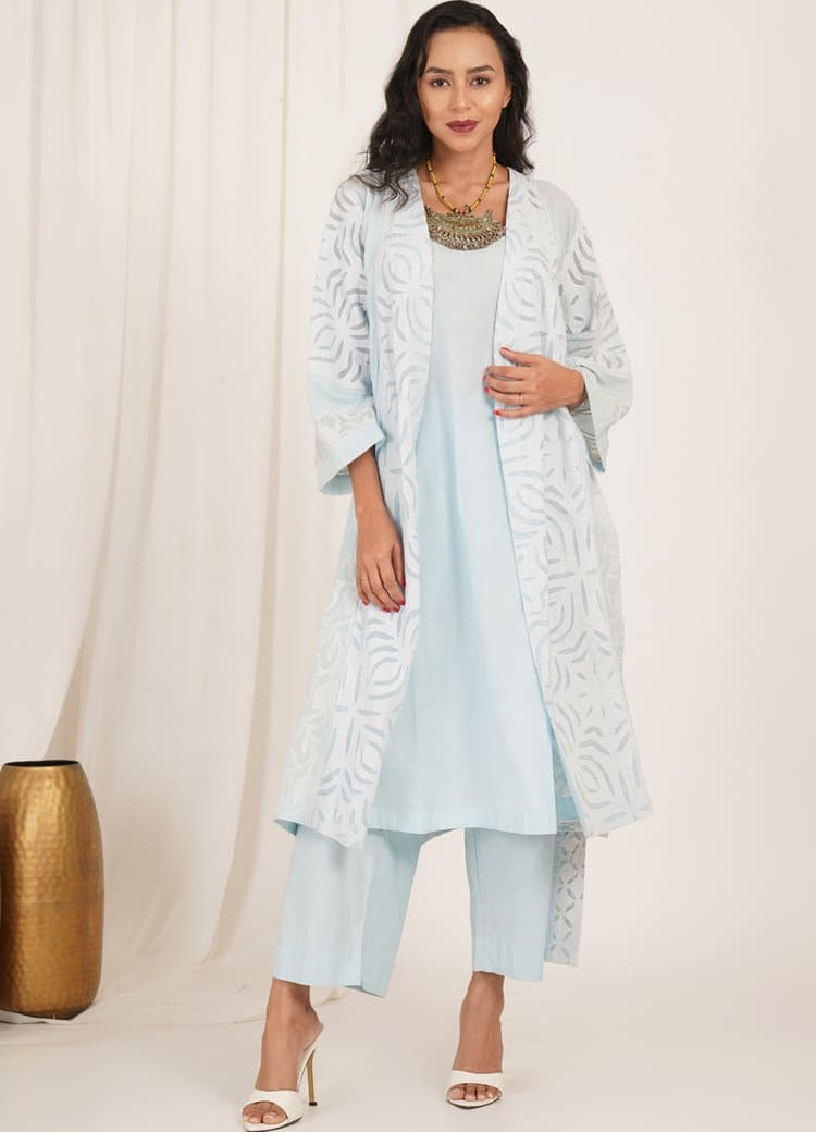 Blue Meadow Set Of Three