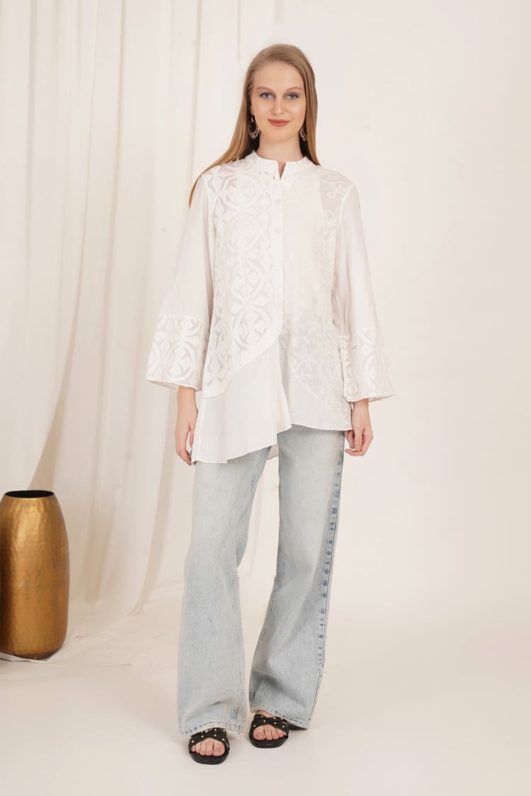Winter Lily Tunic
