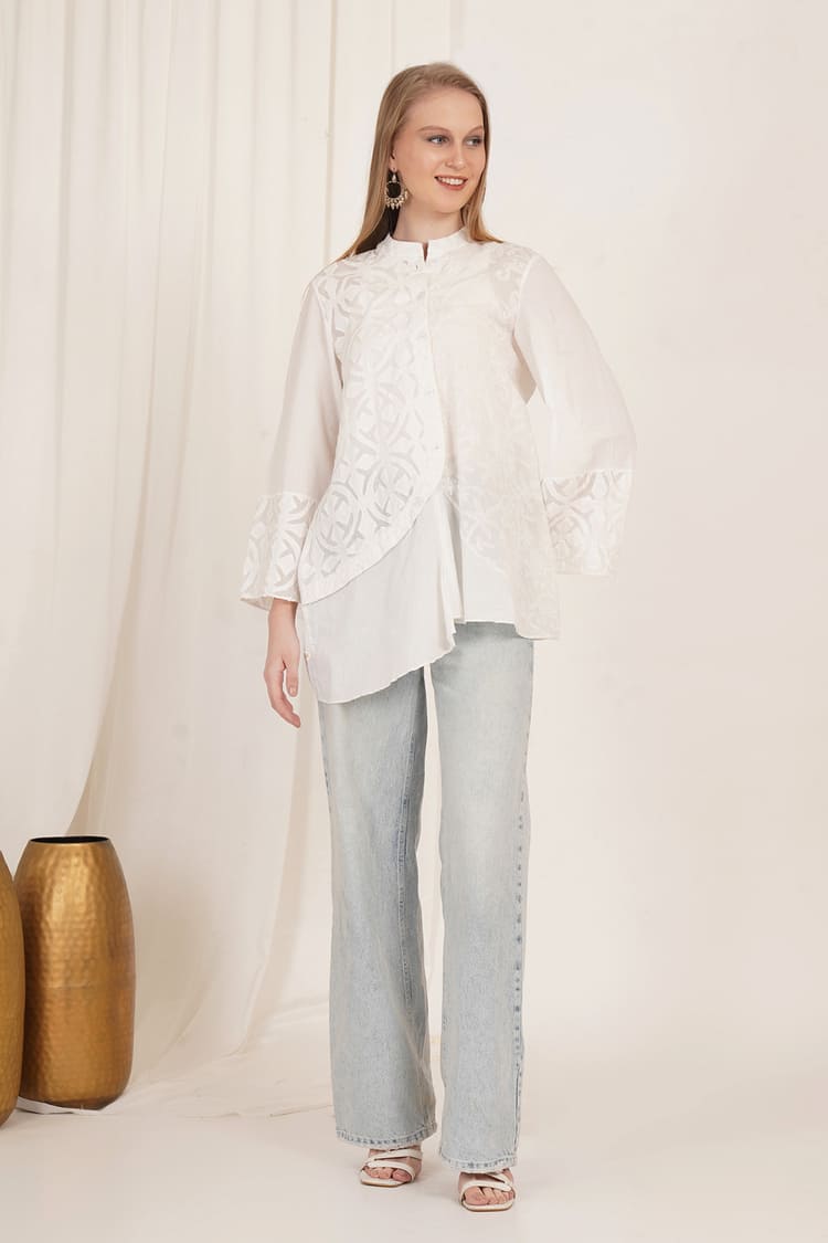Winter Lily Tunic