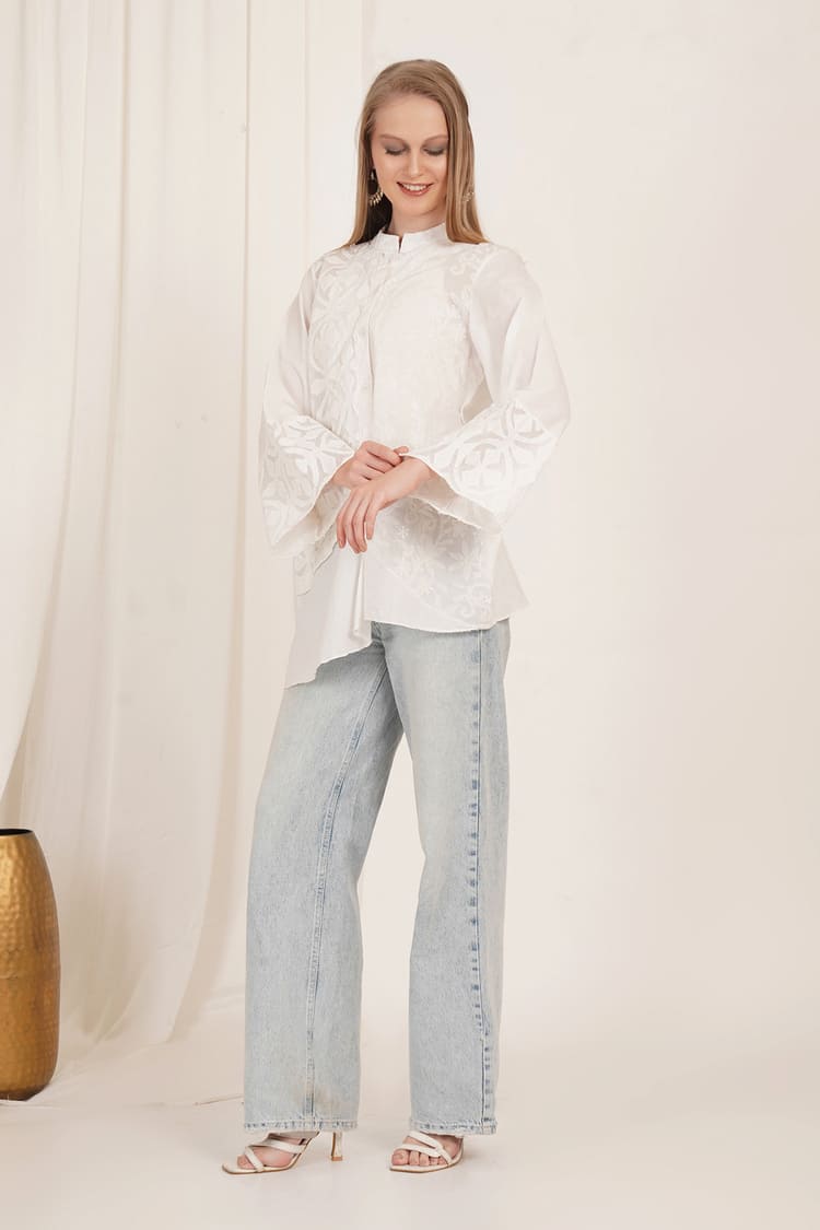 Winter Lily Tunic
