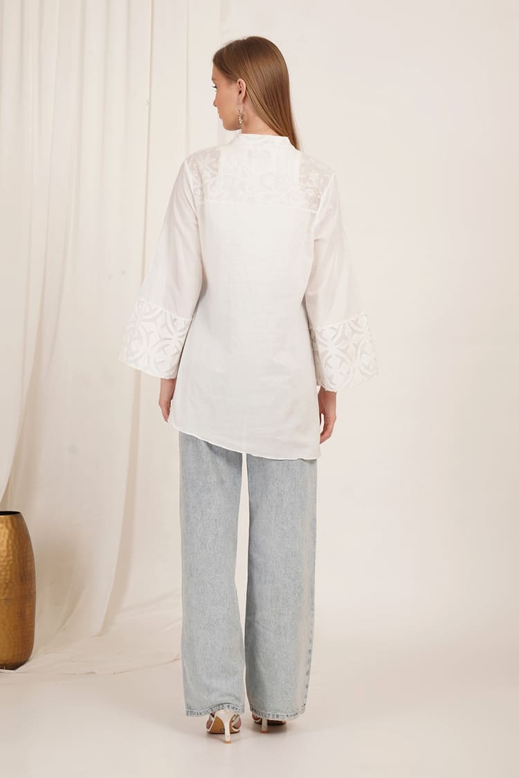 Winter Lily Tunic