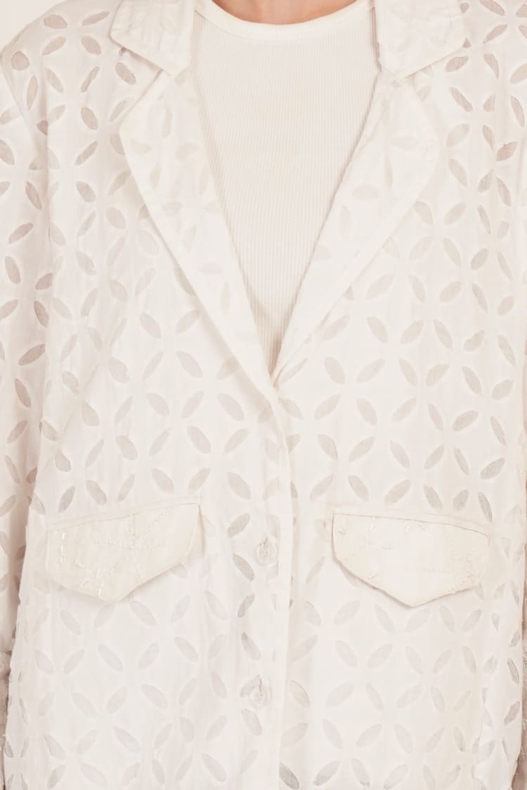 Orchid Veil Blazer