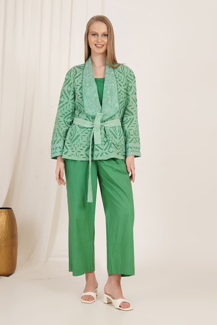 Emerald Bloom Set Of Three