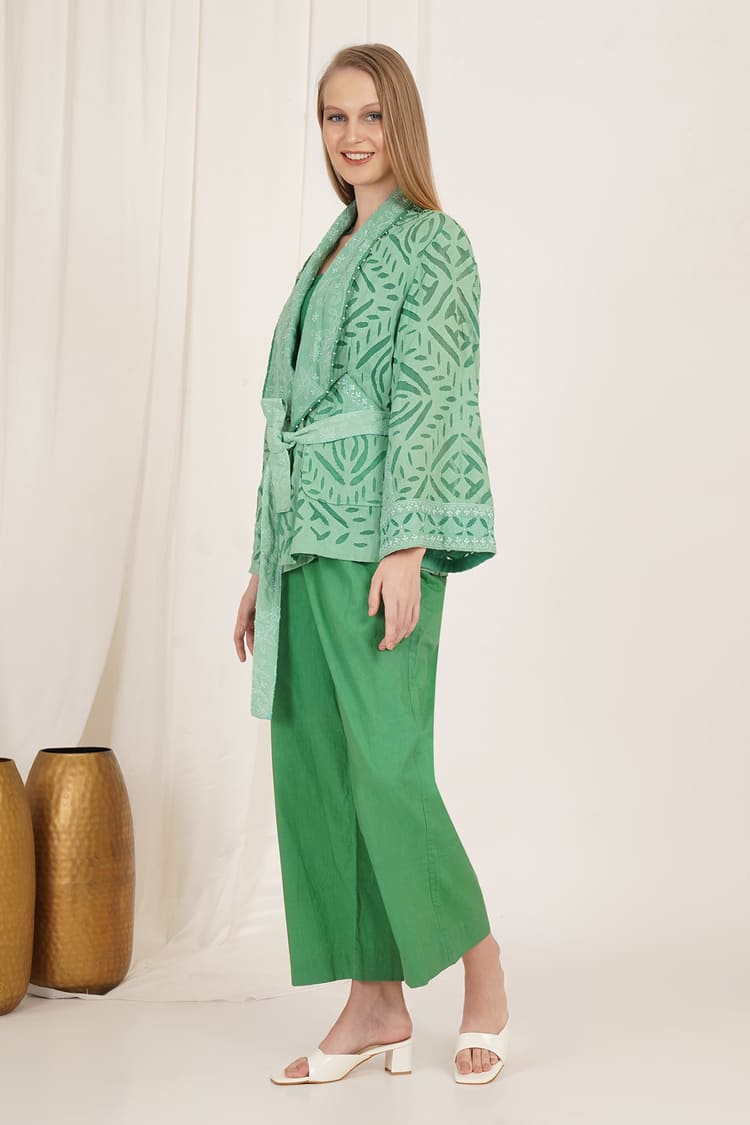 Emerald Bloom Set Of Three