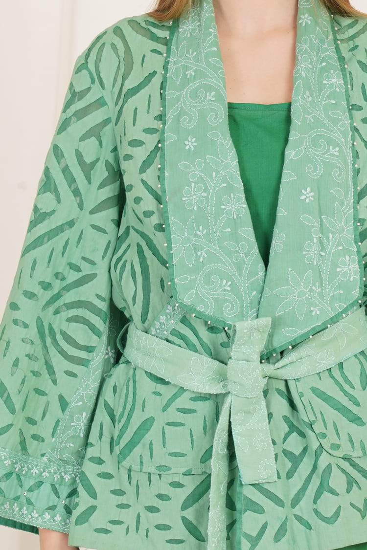 Emerald Bloom Set Of Three