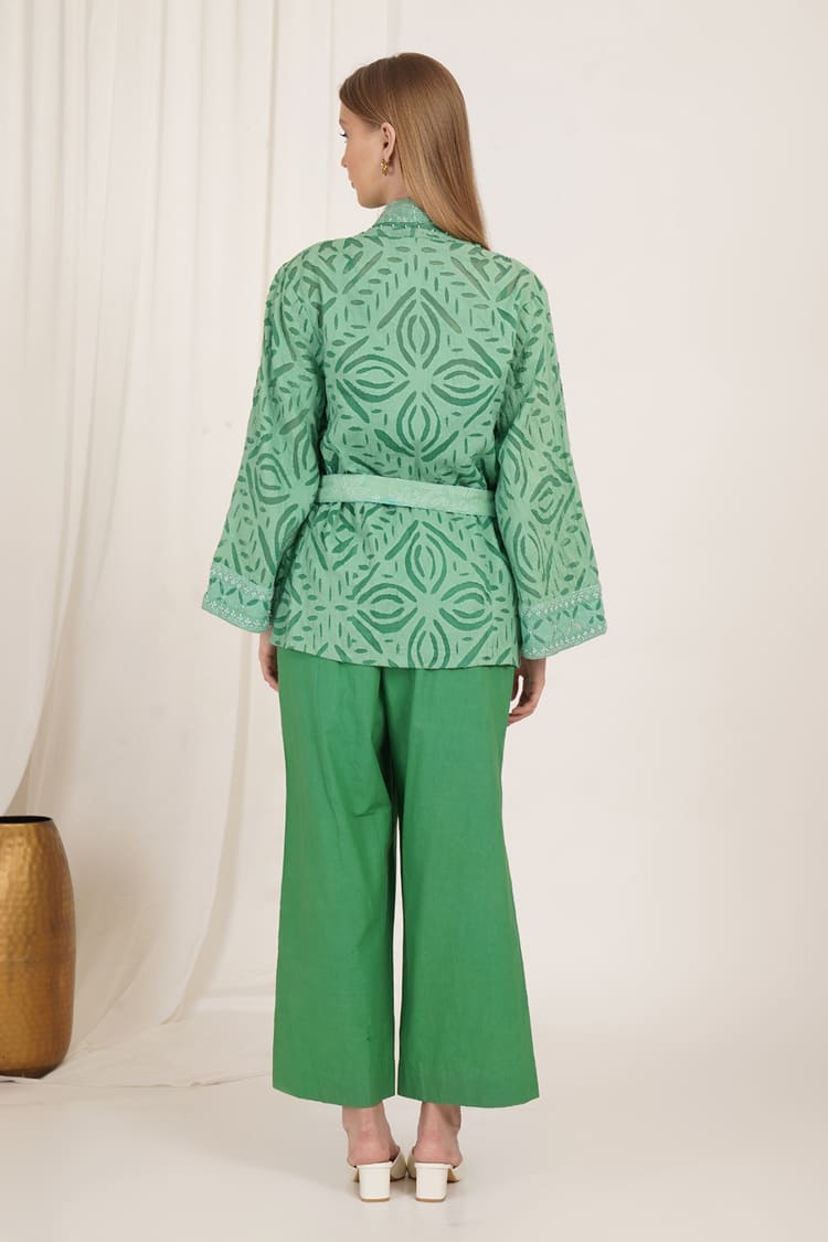 Emerald Bloom Set Of Three