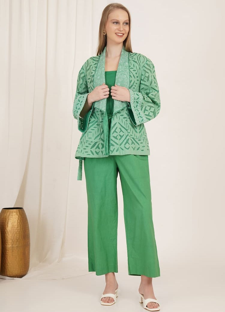 Emerald Bloom Set Of Three