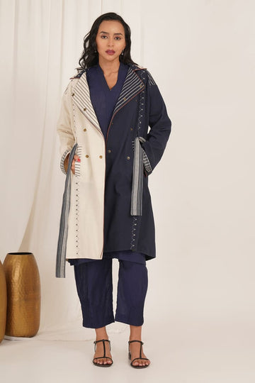 Blue Heron Trenchcoat