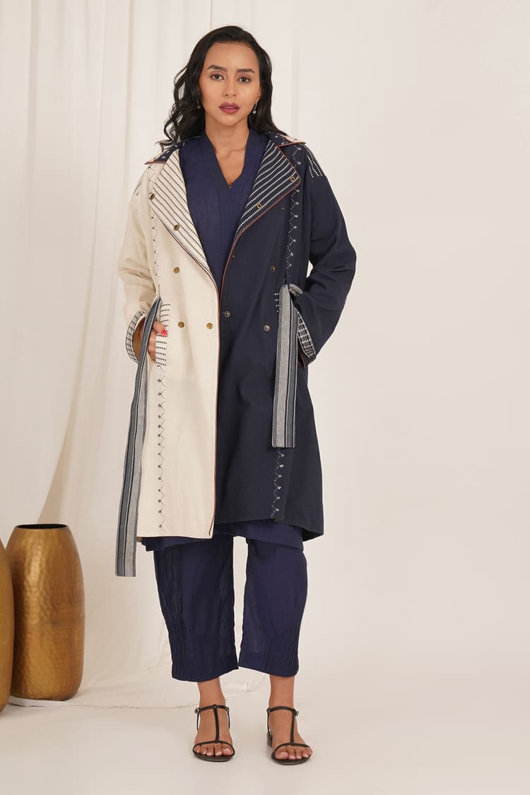 Blue Heron Trenchcoat