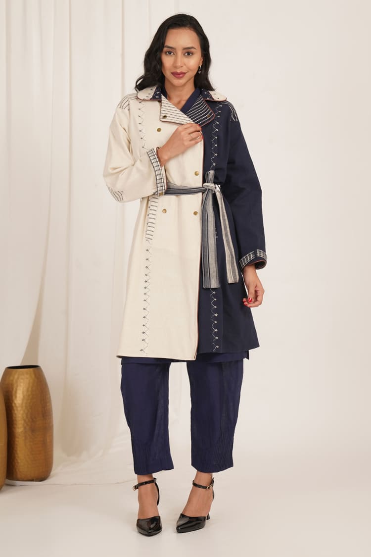 Blue Heron Trenchcoat