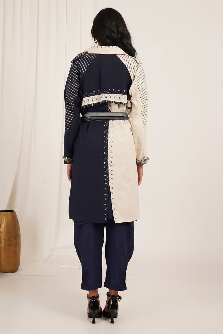 Blue Heron Trenchcoat