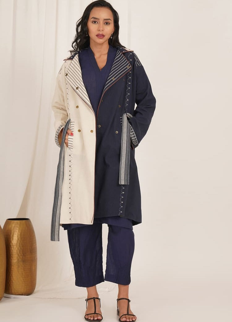 Blue Heron Trenchcoat