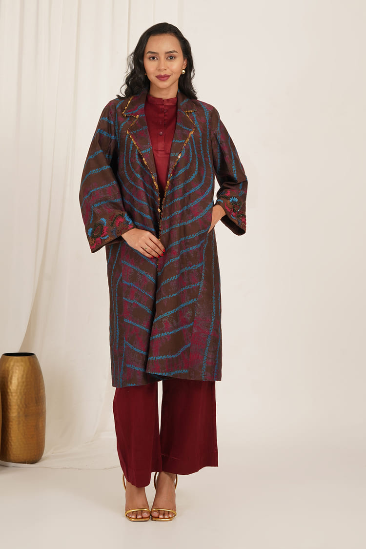 Malkoha Shibori Jacket