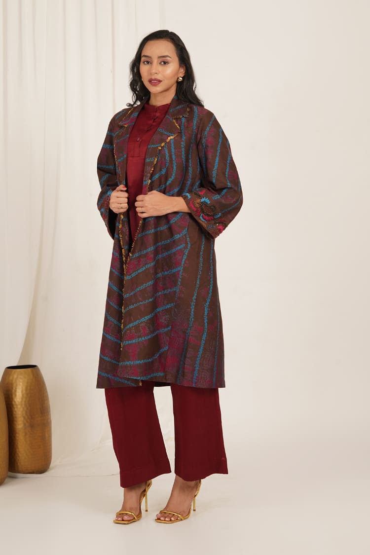 Malkoha Shibori Jacket