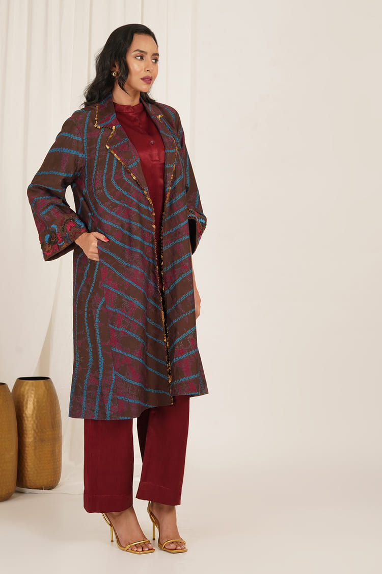 Malkoha Shibori Jacket