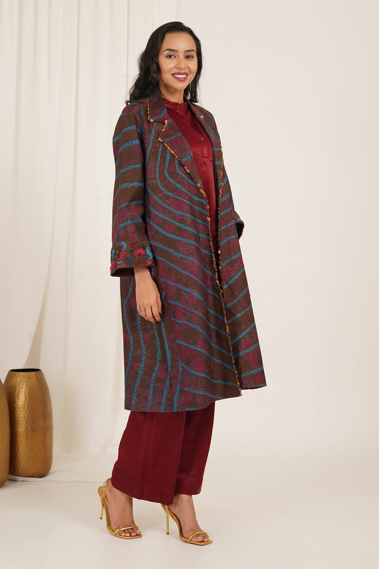 Malkoha Shibori Jacket