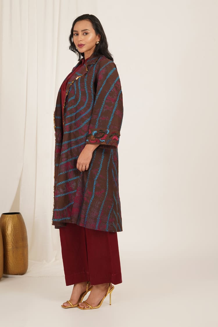 Malkoha Shibori Jacket