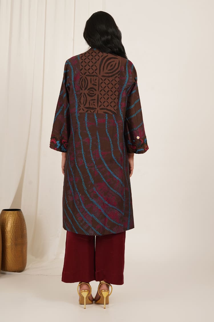 Malkoha Shibori Jacket