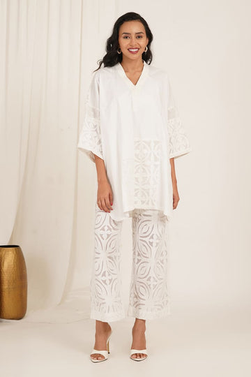 White Orchid Co-Ord Set