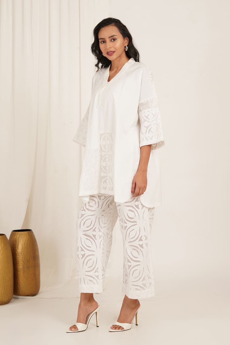 White Orchid Co-Ord Set