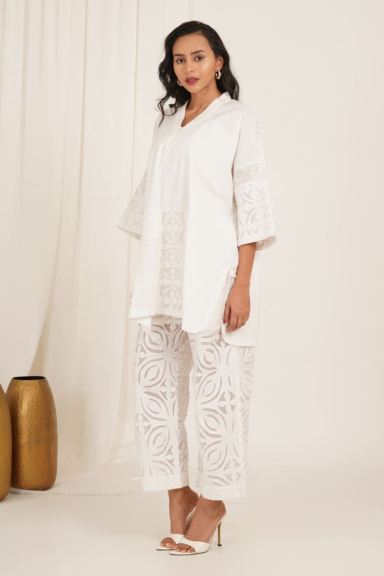 White Orchid Co-Ord Set