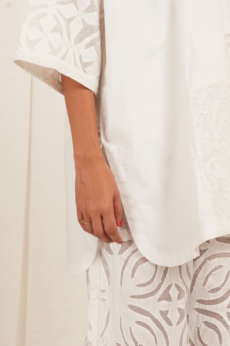 White Orchid Co-Ord Set